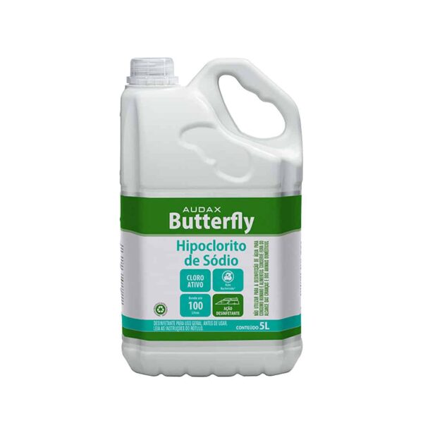 Butterfly Hipoclorito de Sódio 5L - Audax