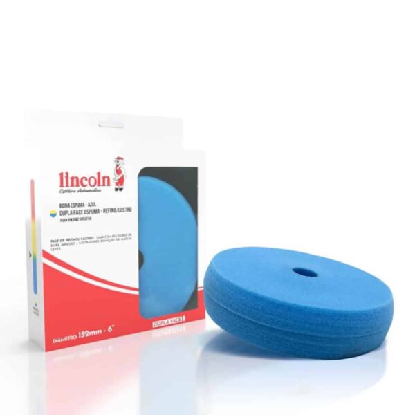 Boina BDF Espuma Azul 6.0 - Dupla Face - Lincoln