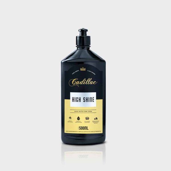 Shampoo com Cera High Shine 500ml - Cadillac