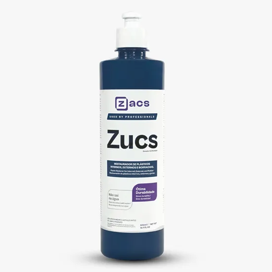 Zucs Restaurador de Plásticos 3 em 1 500ml - Zacs
